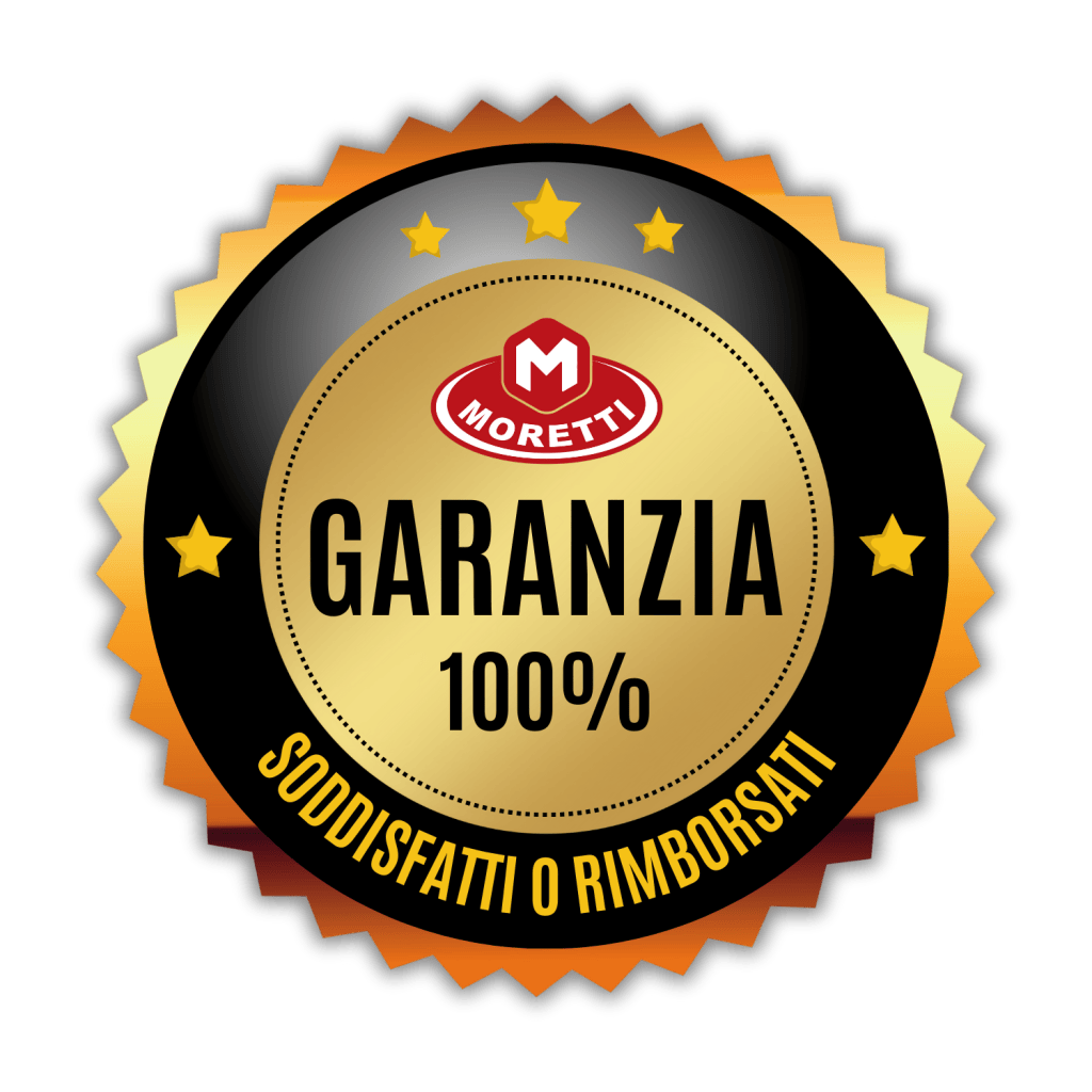 Garanzia 100% soddisfatti o rimborsati