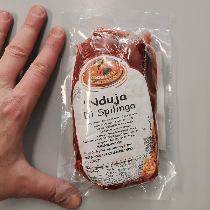 'Nduja di Spilinga in budello naturale