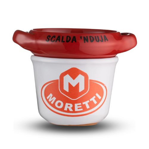 Scalda 'nduja in terracotta artigianale