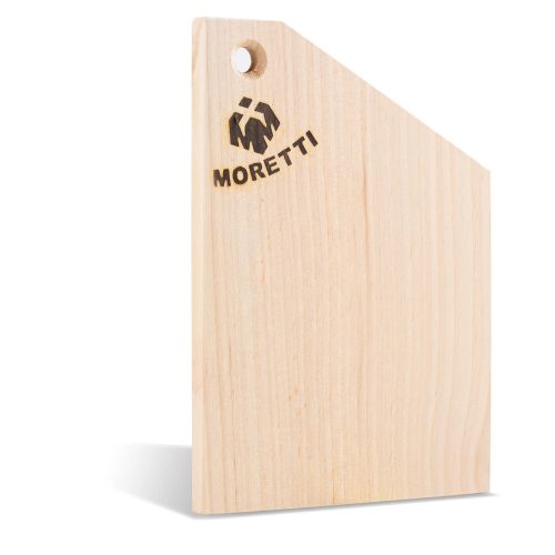 Tagliere in legno di ontano con logo Moretti
